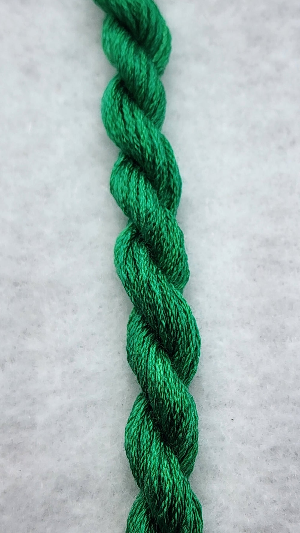 Emerald Hand Dyed Silk