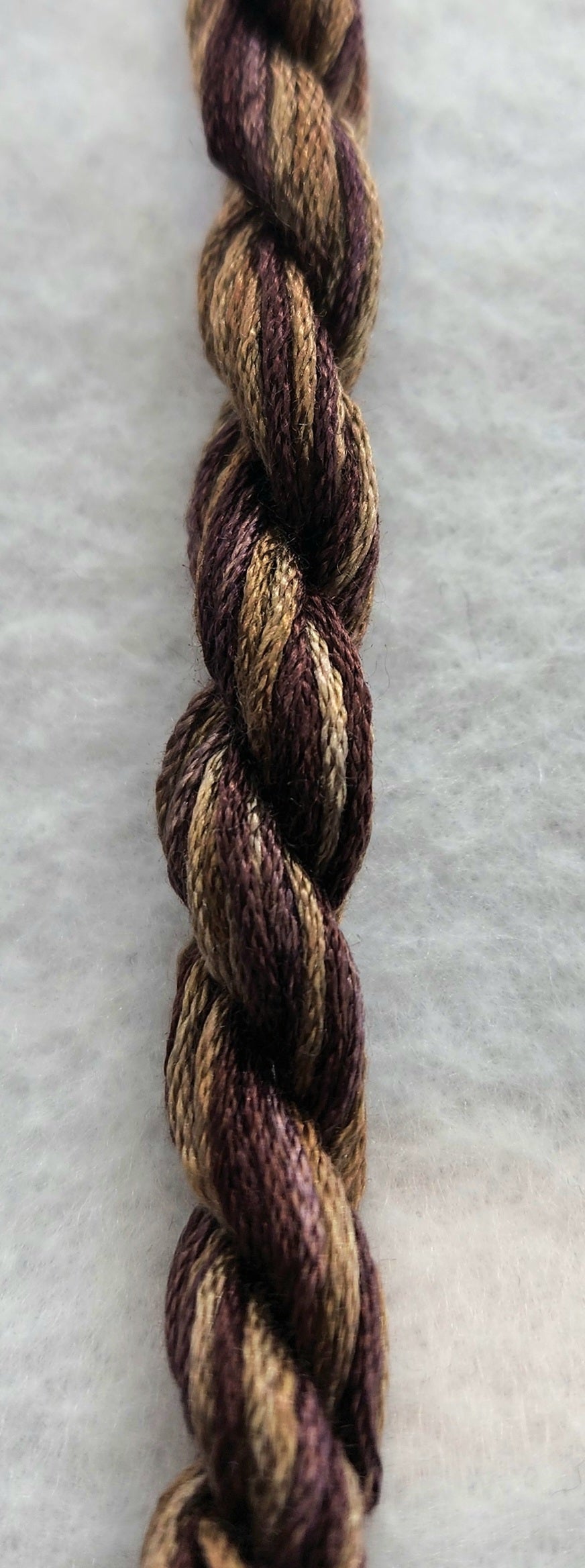 Chocolate Chip Cookie Hand Dyed Silk