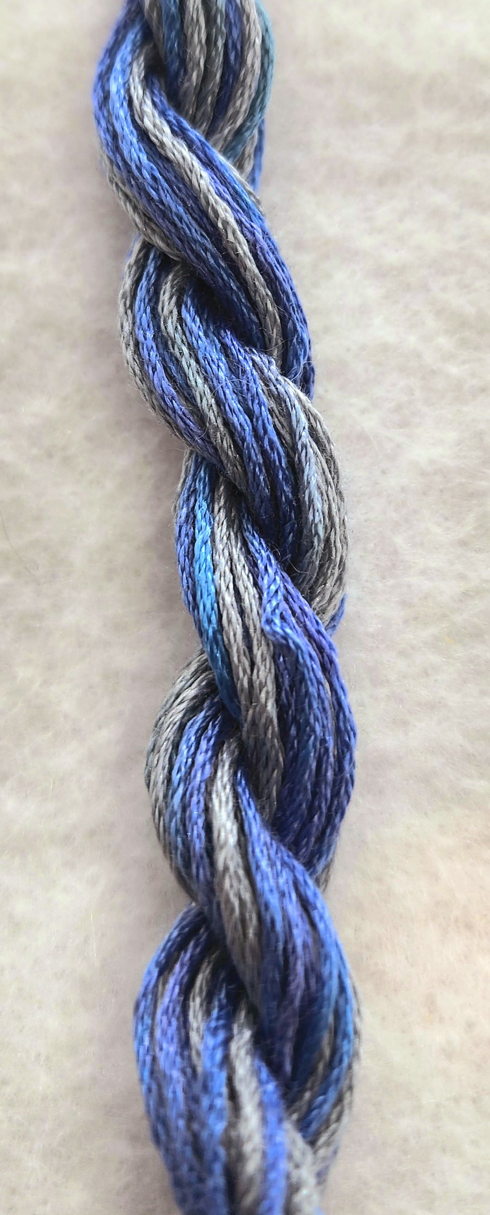 Velociraptor Hand Dyed Silk