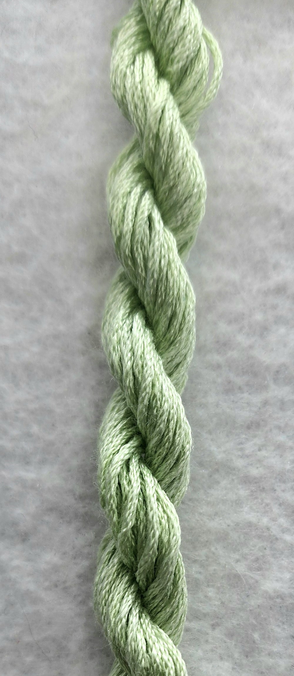 Cabbage Looper Hand Dyed Silk