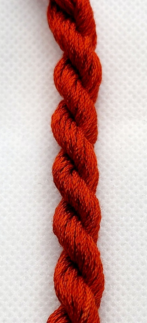 Paprika Hand Dyed Silk