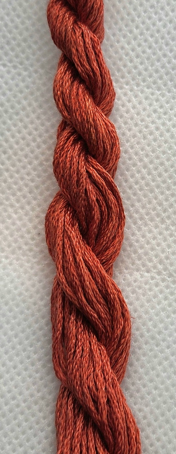 Red Maple Hand Dyed Silk