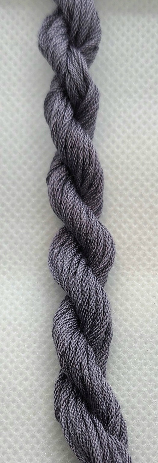 Silver Hand Dyed Silk