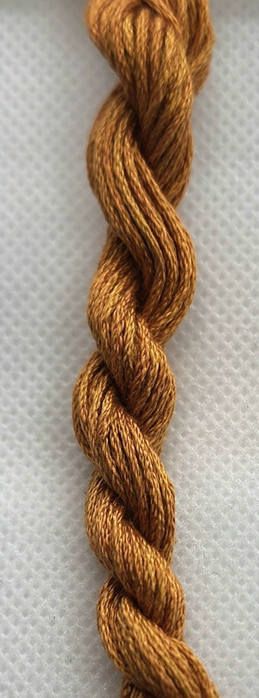 Pecan Pie Hand Dyed Silk