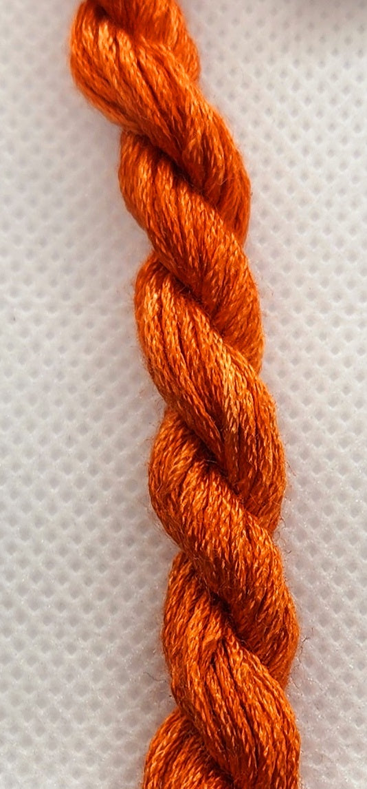 Carrot Nose Hand Dyed Silk