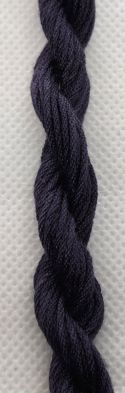 Dark Night Hand Dyed Silk