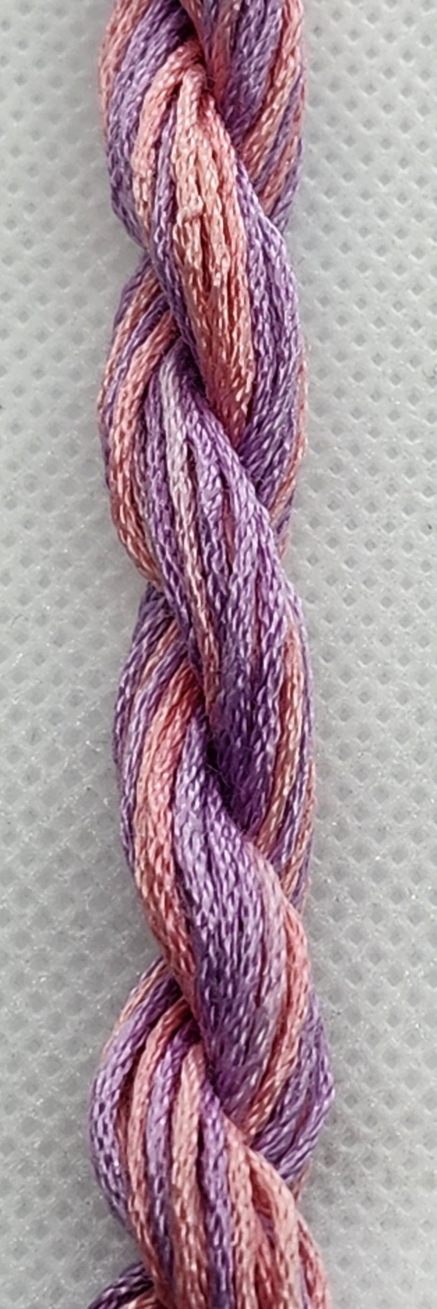 Lavender & Rose Hand Dyed Silk