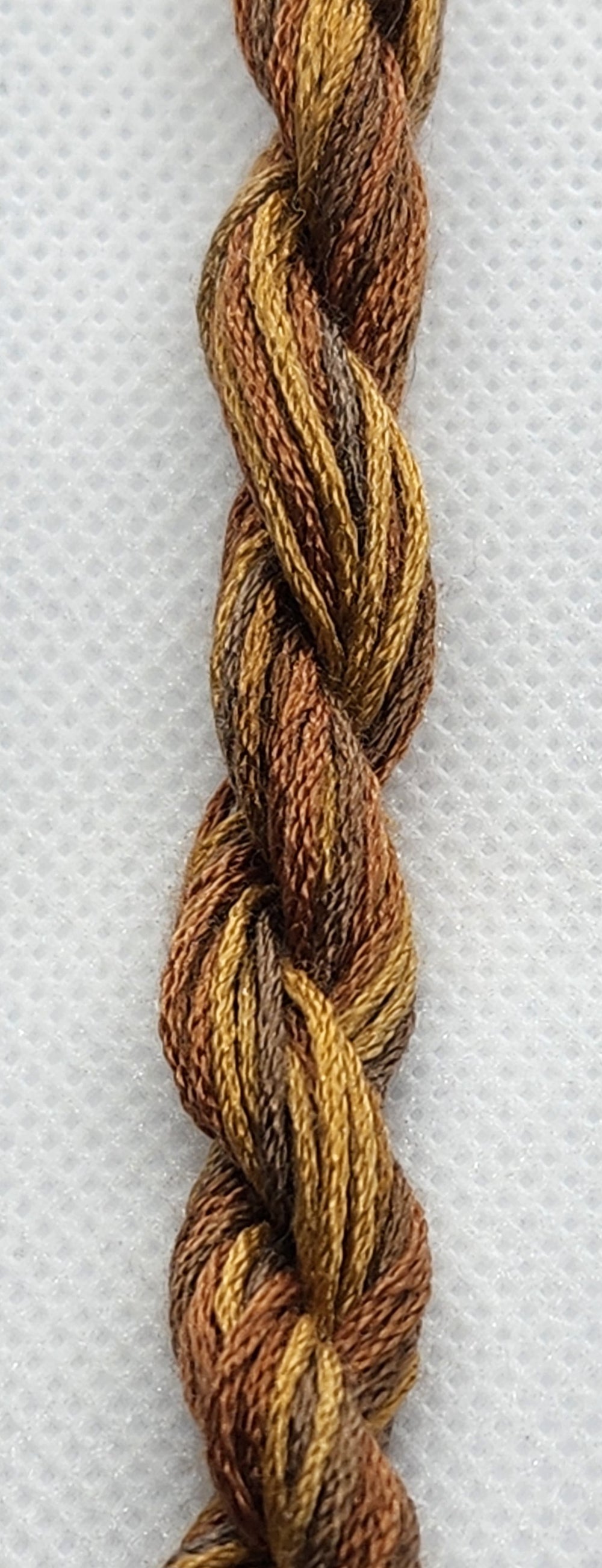 Peanut Butter Cup Hand Dyed Silk