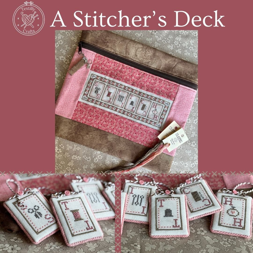 Preorder - A Stitcher's Deck by Textilly Crafts