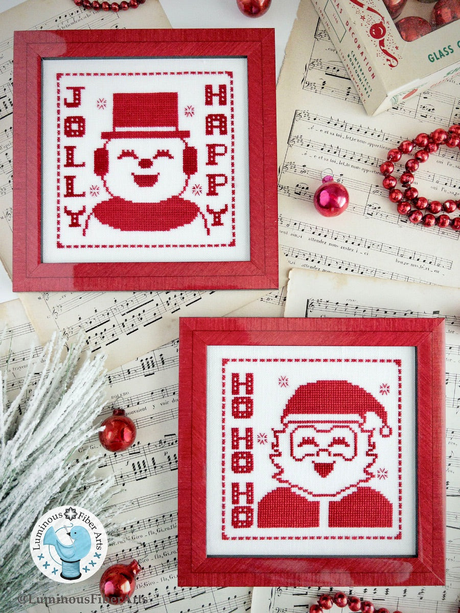 Preorder - A Vintage Little Christmas by Luminous Fiber Arts