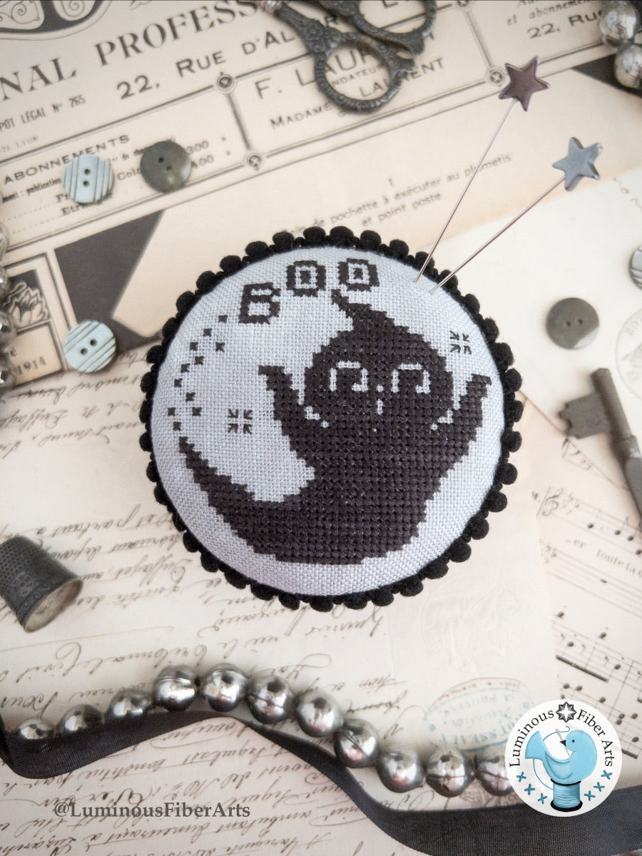 Preorder - Boo Pin Drum by Luminous Fiber Arts