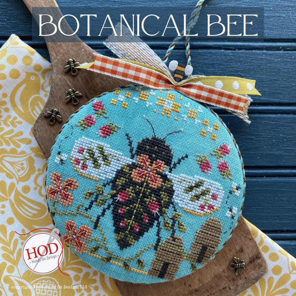 Botanical Bee by Hands on Design