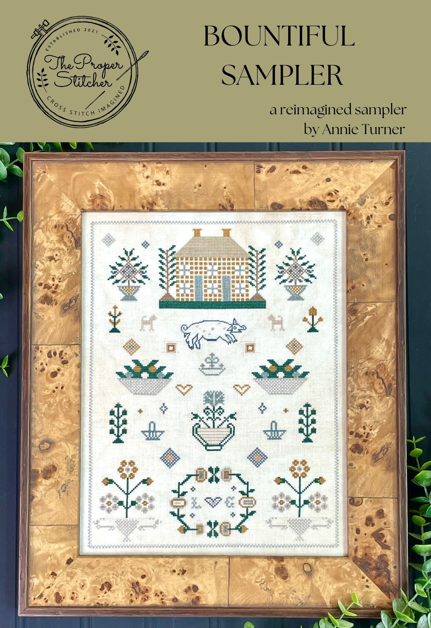 Preorder - Bountiful Sampler by The Proper Stitcher