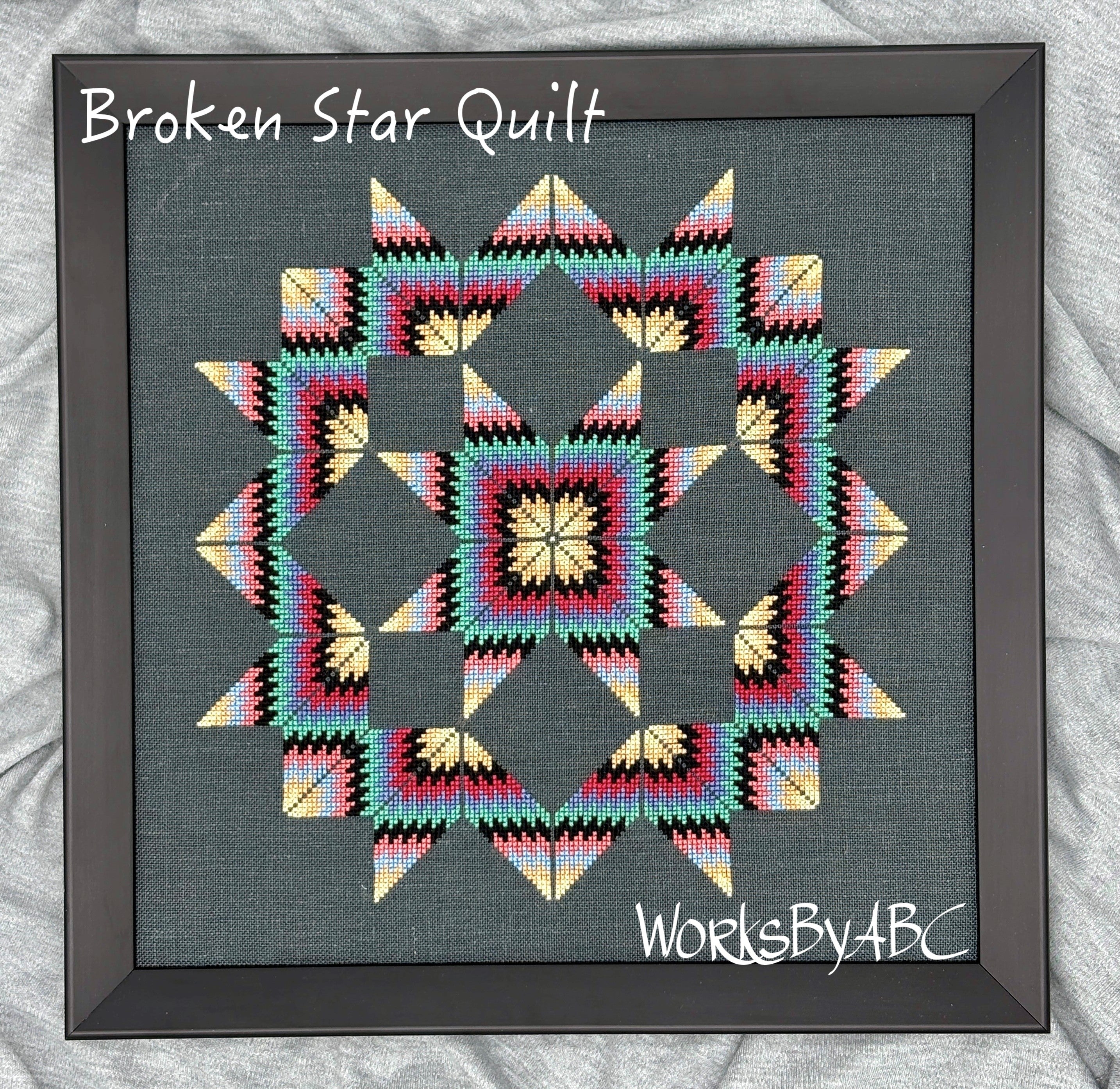 Preorder - Broken Star Quilt by WorksbyABC