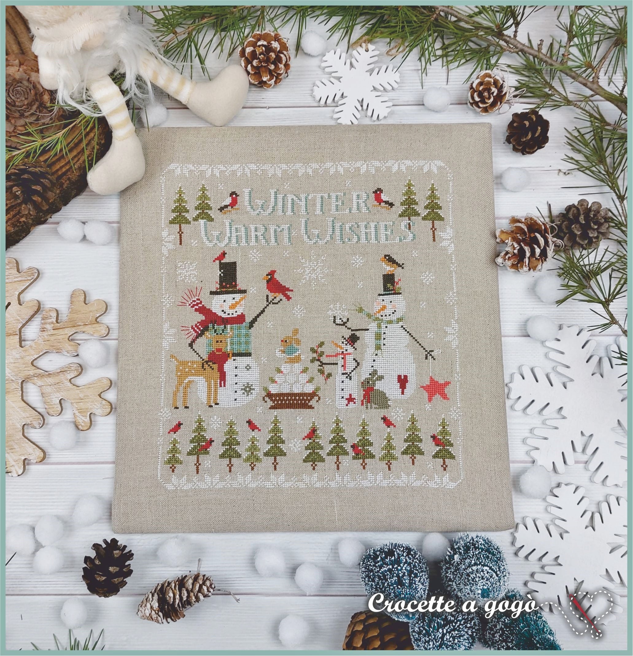 Winter Warm Wishes by Crocette a gogo