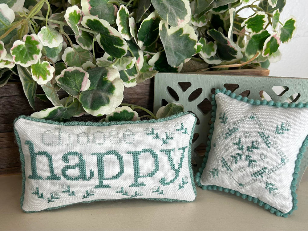 Preorder - Choose Happy by Emily Call Stitching