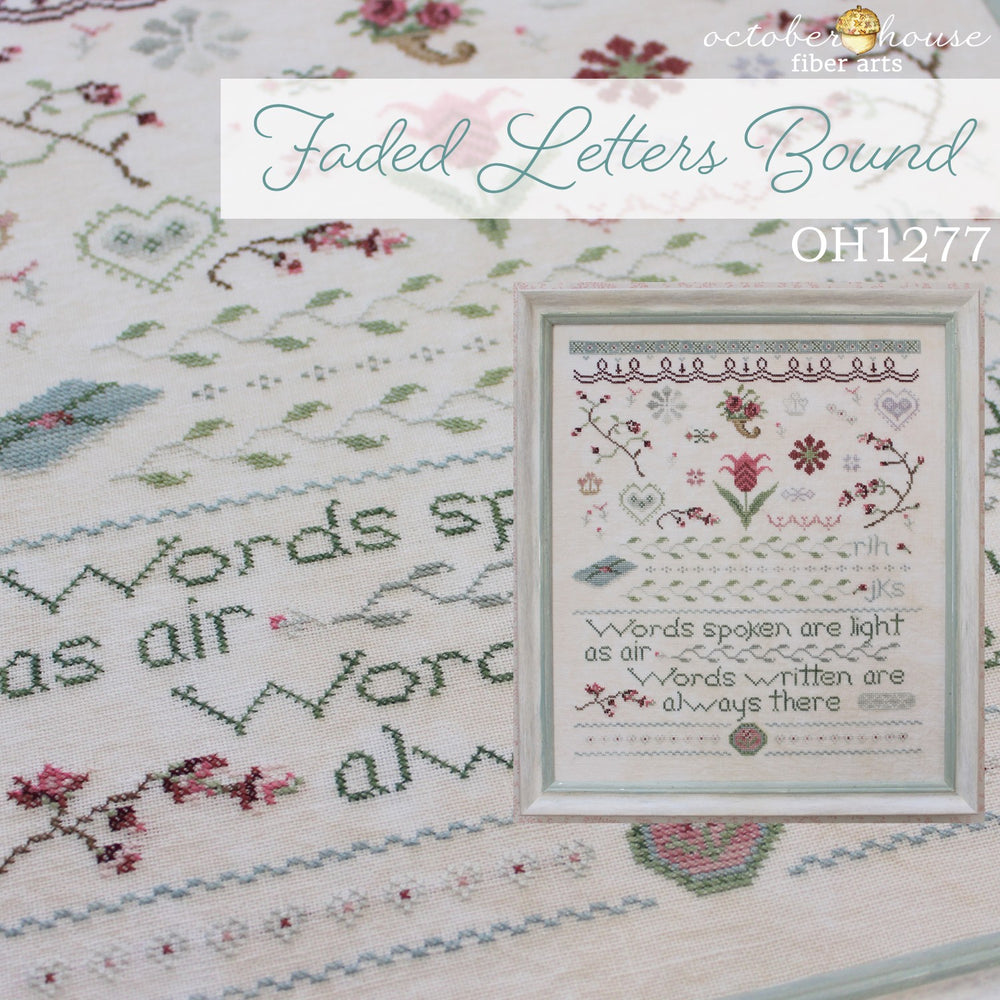 Preorder - Faded Letters Bound by October House Fiber Arts