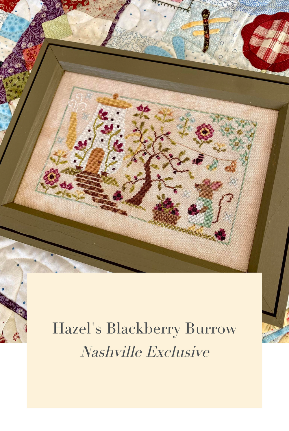 Preorder - Hazel's Blackberry Burrow by Blueberry Ridge Design Nashville Exclusive