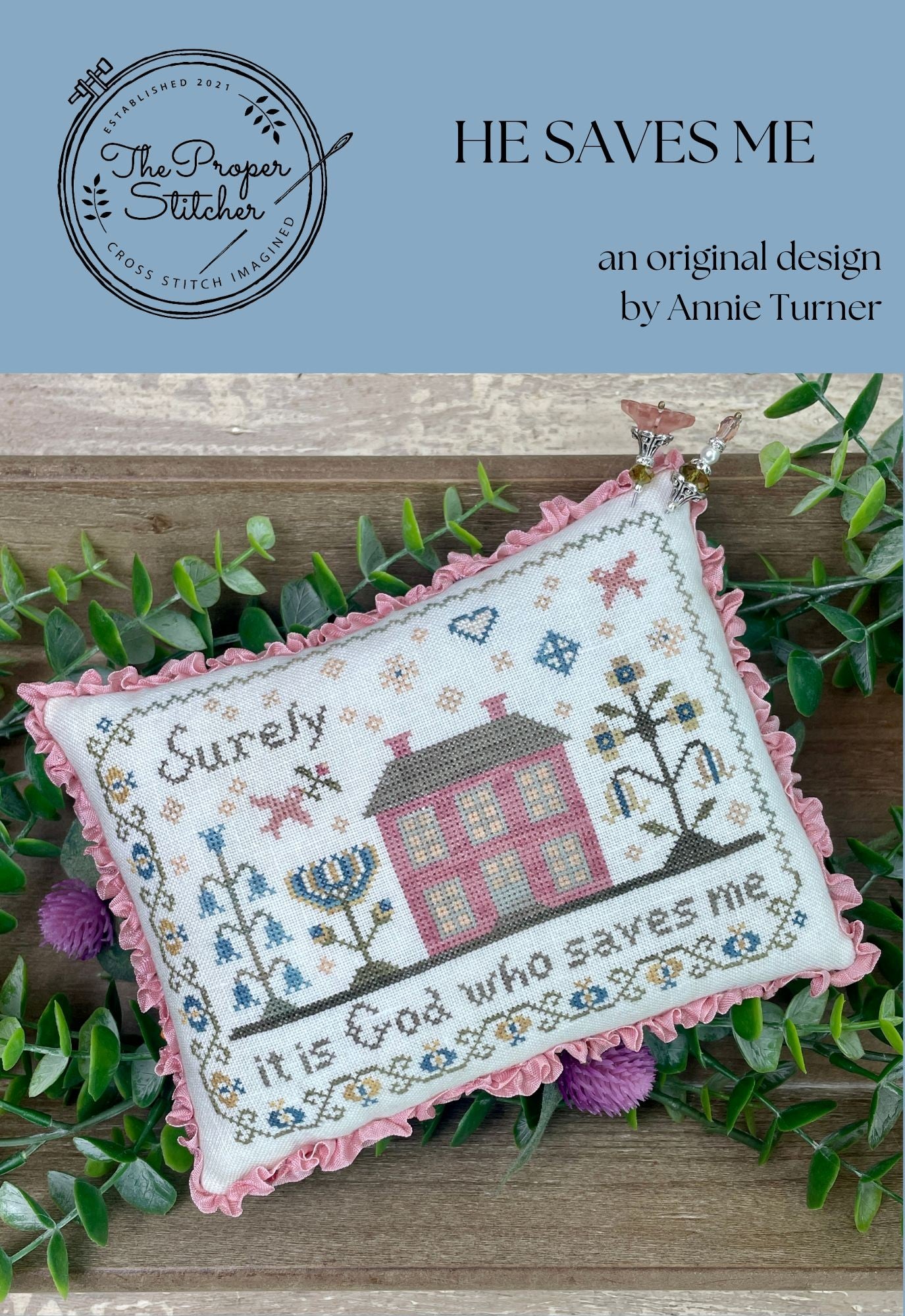 Preorder - He Saves Me by The Proper Stitcher