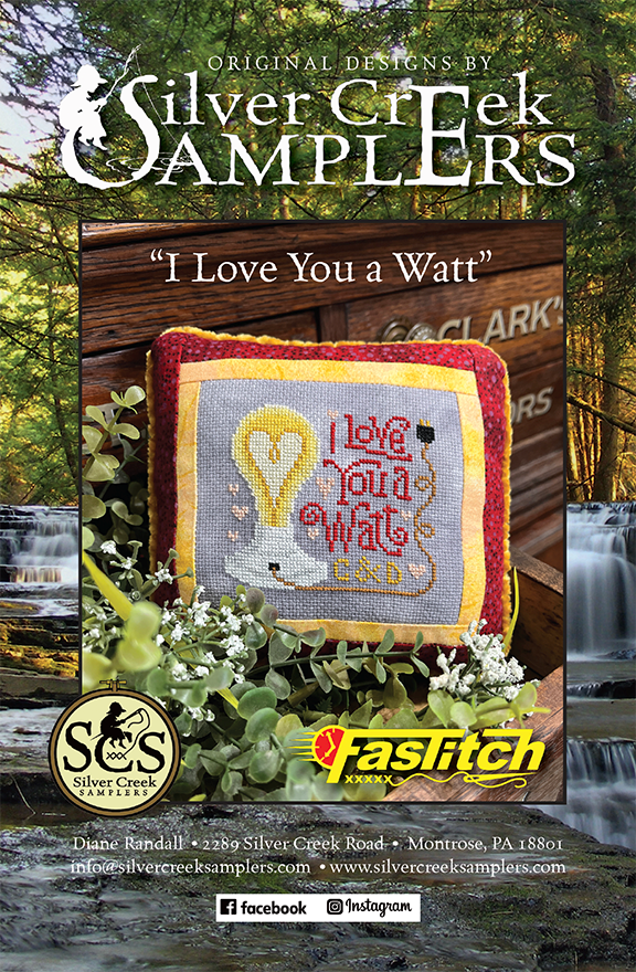 Preorder - I Love You a Watt by Silver Creek Samplers