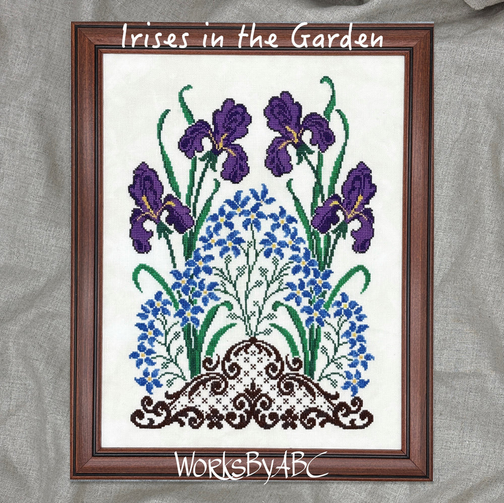 Preroder - Irises in the Garden by WorksbyABC