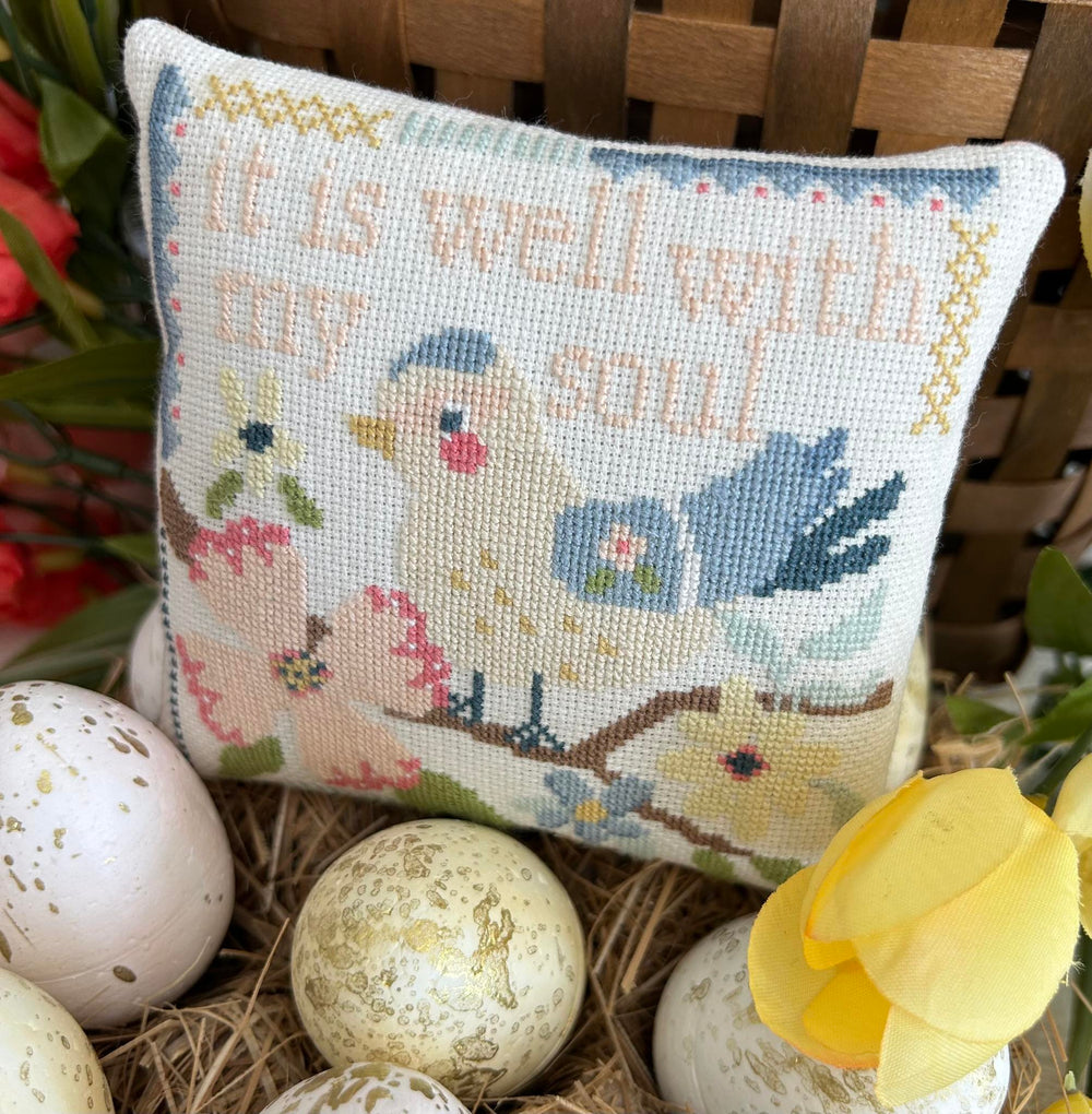 Preorder - It is Well by Emily Call Stitching