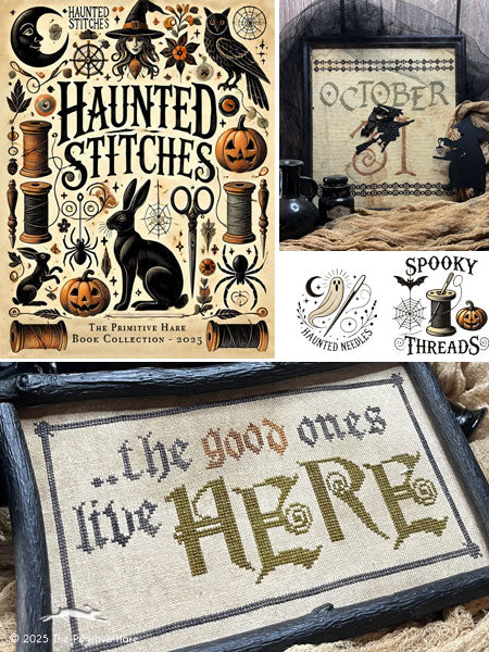 Preorder - Haunted Stitches Book by The Primitive Hare