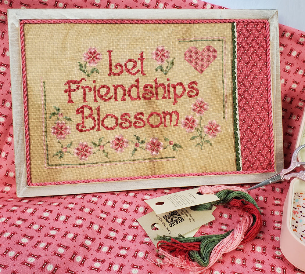 Preorder - Let Friendships Blossom by Wildflower Stitching