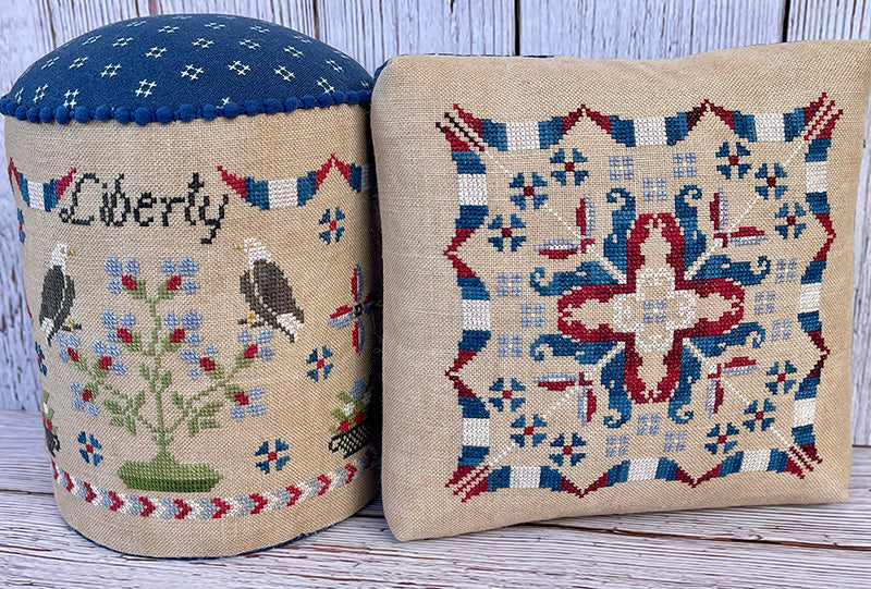 Preorder - Liberty Drum and Pincushion - Market Exclusive by Jan Hicks Creates