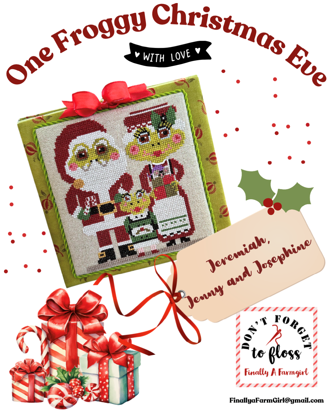 Preorder - One Froggy Christmas Eve by Finally a Farmgirl