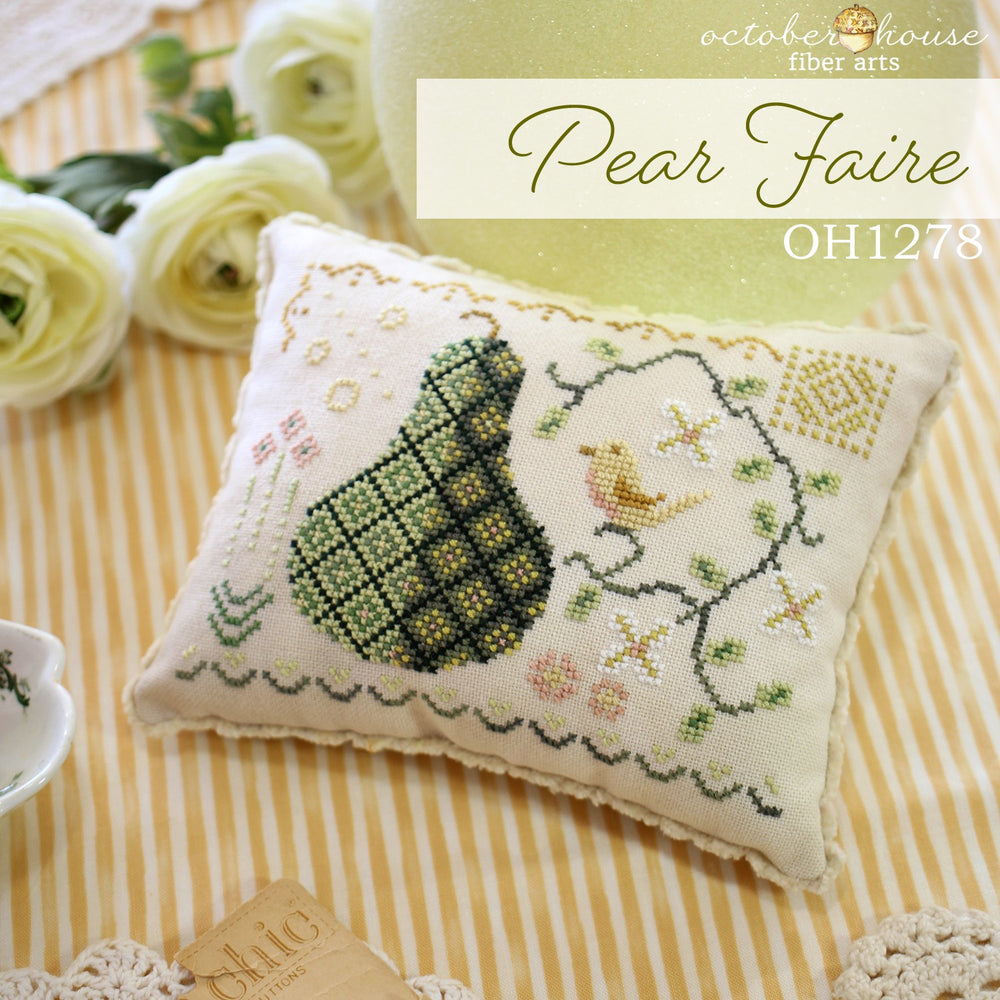 Preorder - Pear Faire by October House Fiber Arts