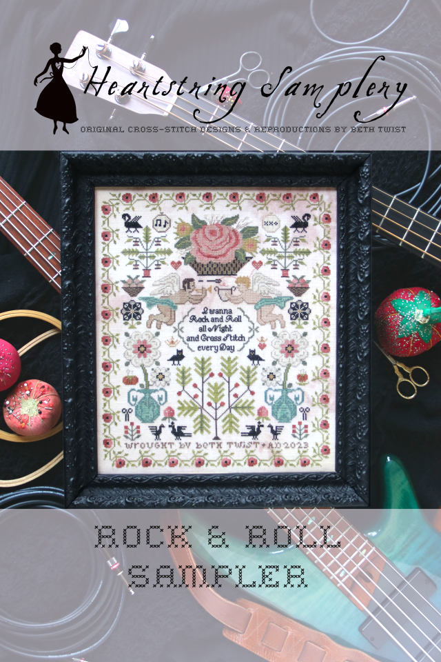 Preorder - Rock & Roll Sampler by Heartstring Samplery