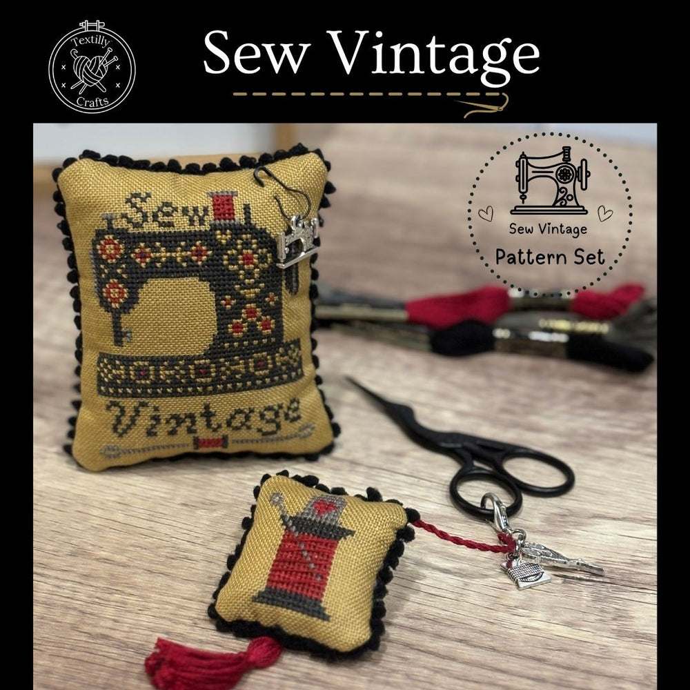 Preorder - Sew Vintage Pattern Set by Textilly Crafts