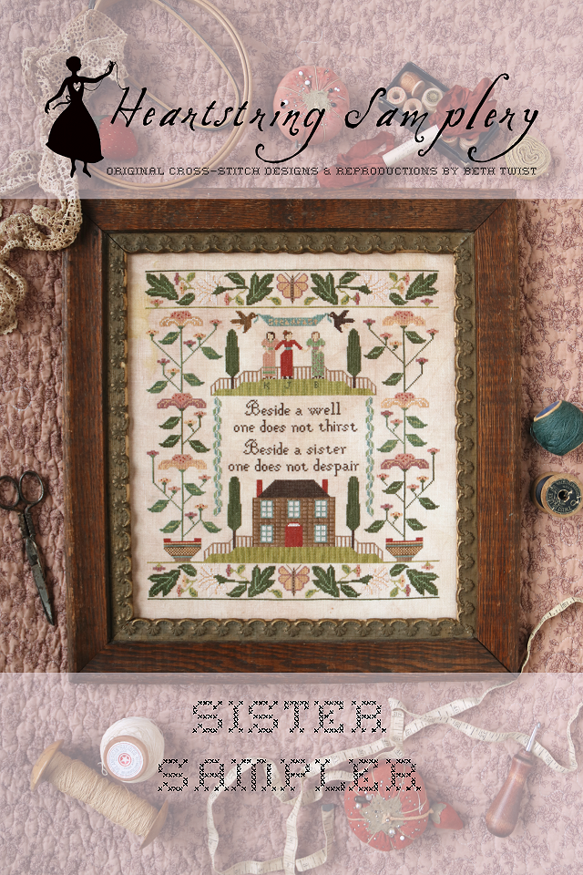 Preorder - Sister Sampler by Heartstring Samplery Market Exclusive