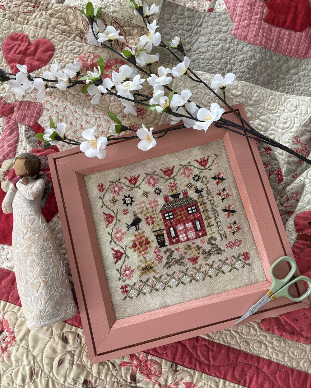 Preorder - Spring Garden at Cranberry Manor by Pansy Patch Quilts and Stitchery