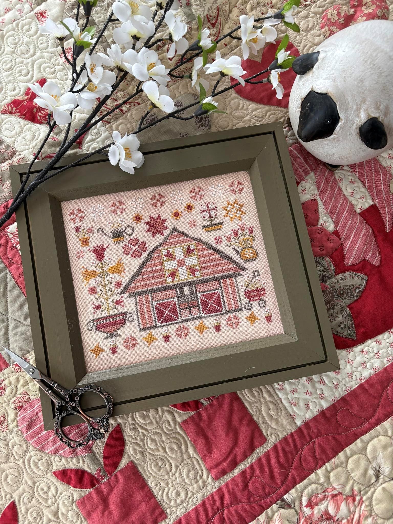 Preorder - Spring Quilt Barn by Pansy Patch Quilts and Stitchery