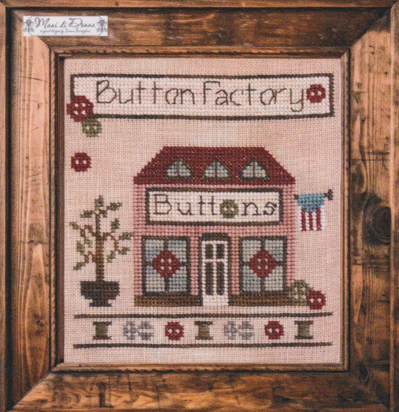 The Button Factory by Mani di Donna