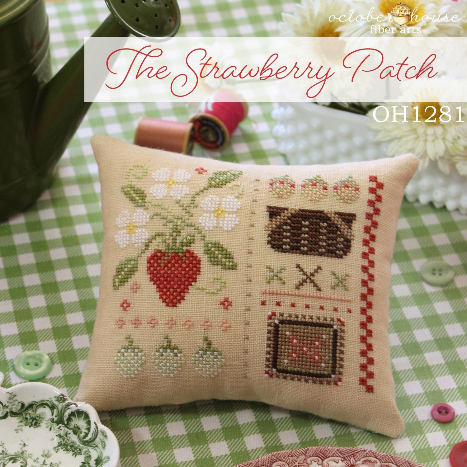 Preorder - The Strawberry Patch by October House Fiber Arts