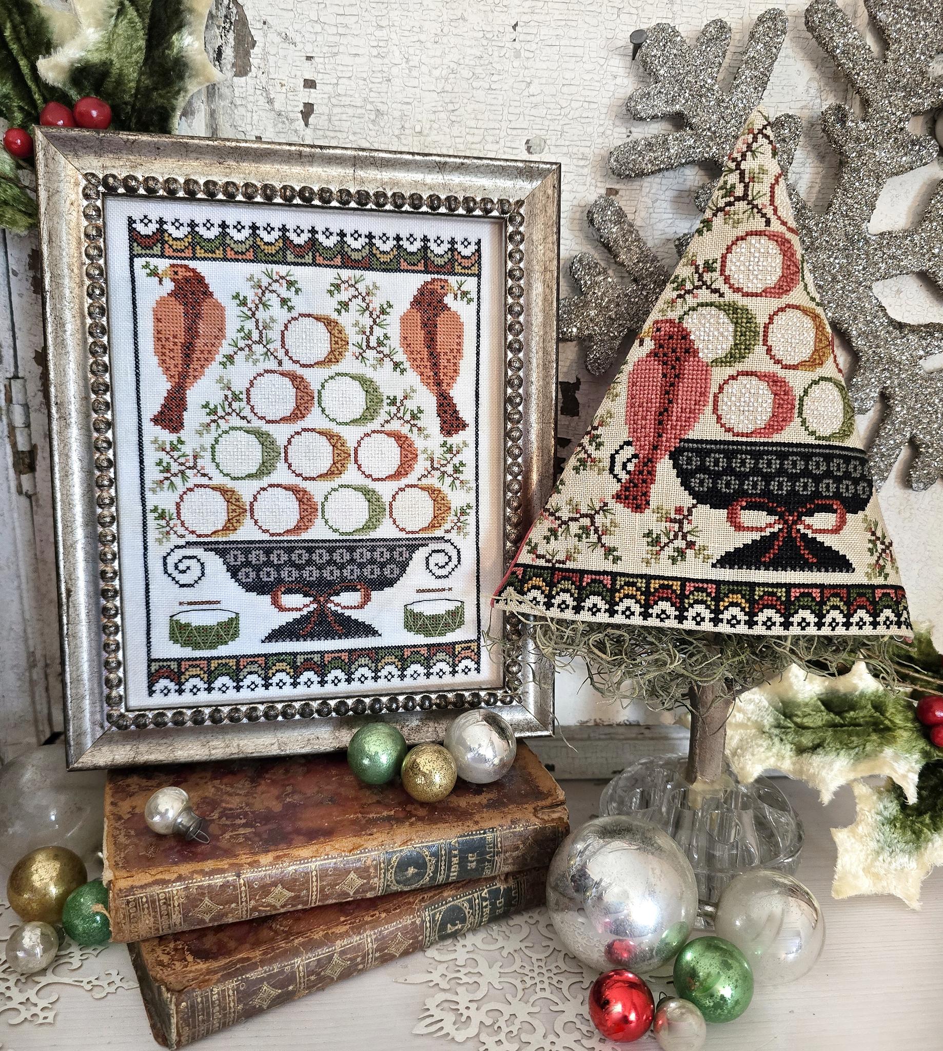 Preorder - Twelfth Day of Christmas Sampler and Tree by Hello from Liz Mathews