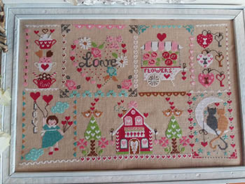 Valentine's Day in Quilt by Cuore e Batticuore