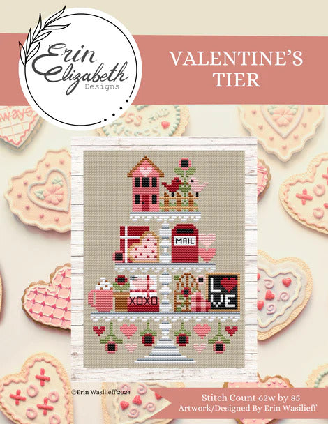 Valentine's Tier by Erin Elizabeth Designs