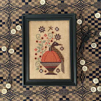 Vintage Bird by Stitches by Ethel