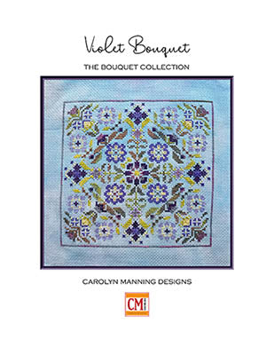 Violet Bouquet by Carolyn Manning Designs