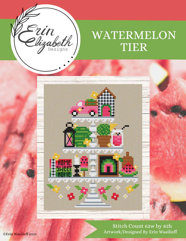 Watermelon Tier by Erin Elizabeth Designs