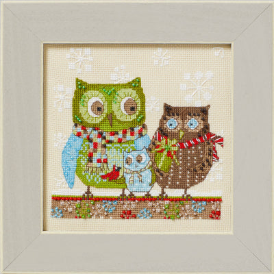 Winter Owls by MIll Hill