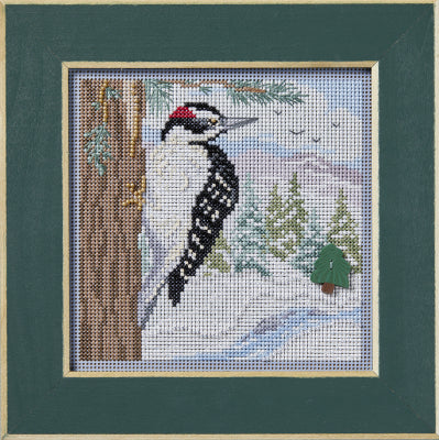 Winter Woodpecker by Mill Hill