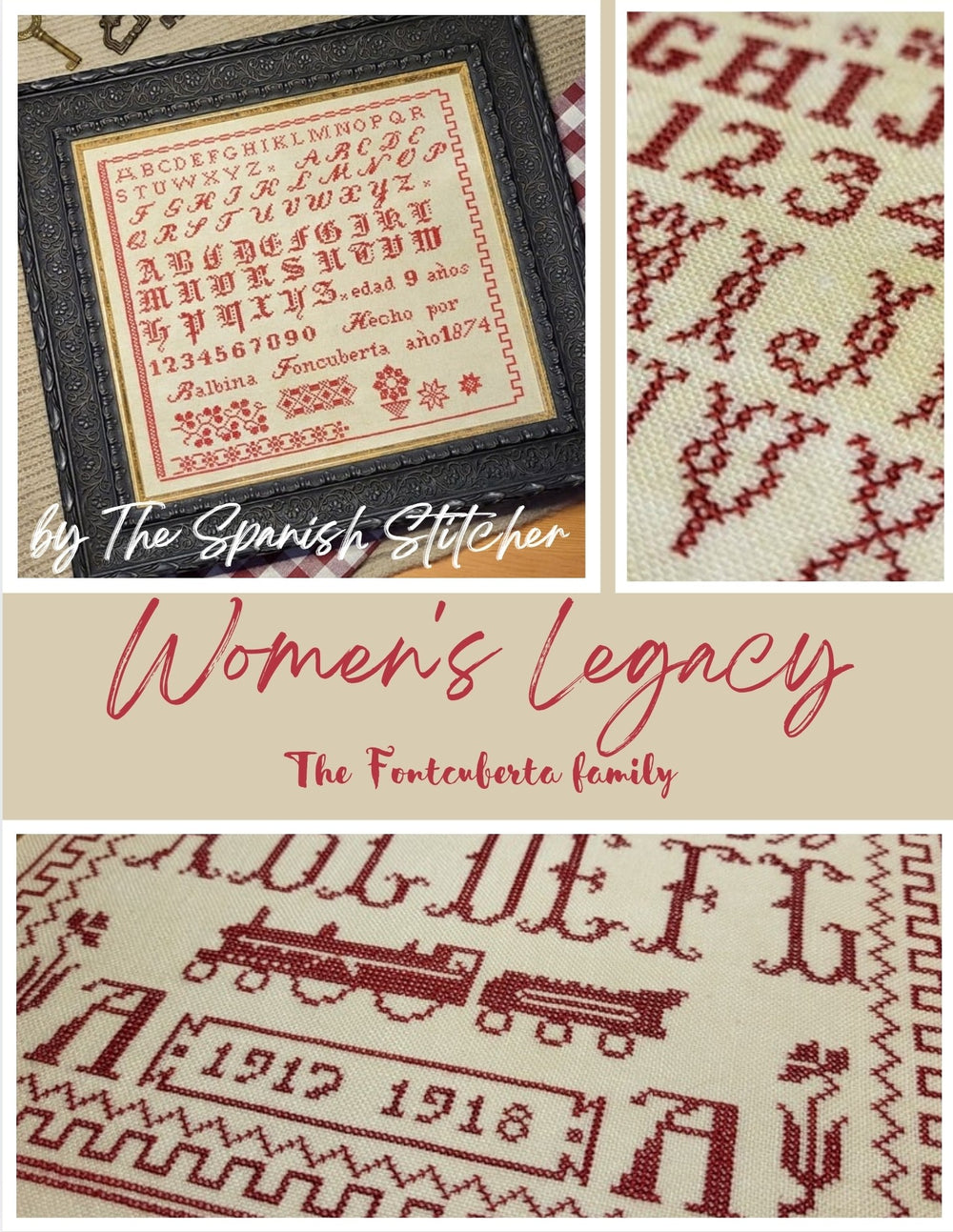 Preorder - Women's Legacy: The Fontcuberta family by The Spanish Stitcher