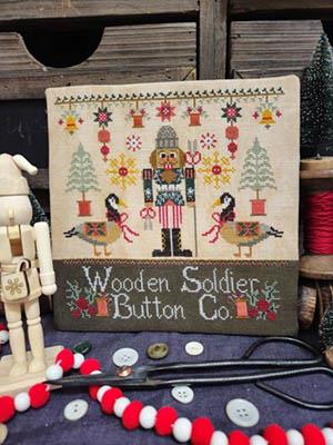 Wooden Soldier Button Co. by Quaint Rose Needlearts