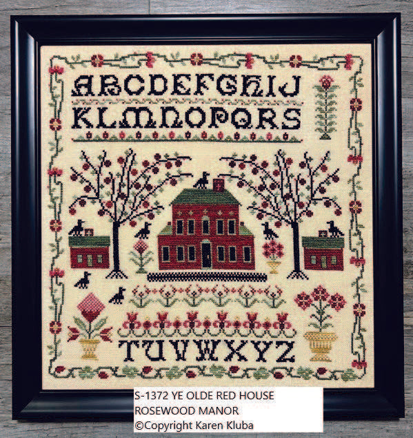 Preorder - Ye Olde Red House Sampler by Rosewood Manor