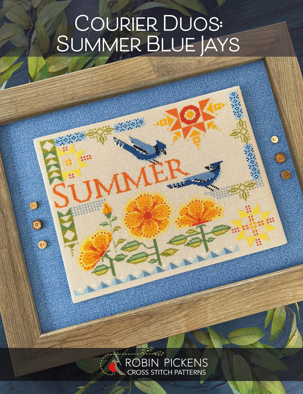 Preorder - Courier Duos: Summer Blue Jays by Robin Pickens Market Exclusive